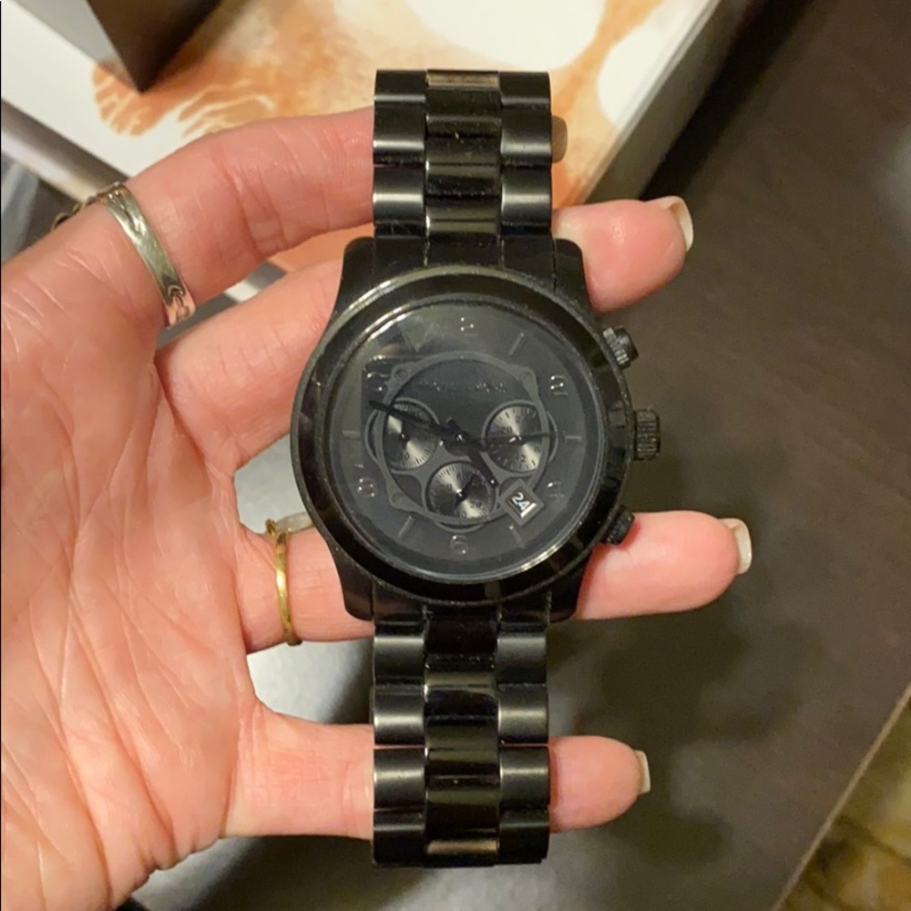 Black Michael Kors watch